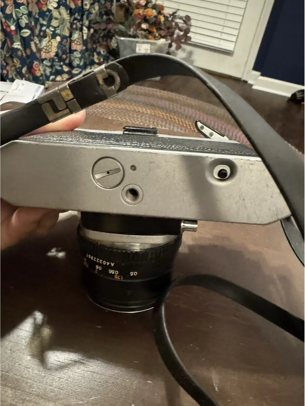 Yashica FX-2 35mm SLR Film Camera with Yashica 50mm F1.9 lens Untested As Is